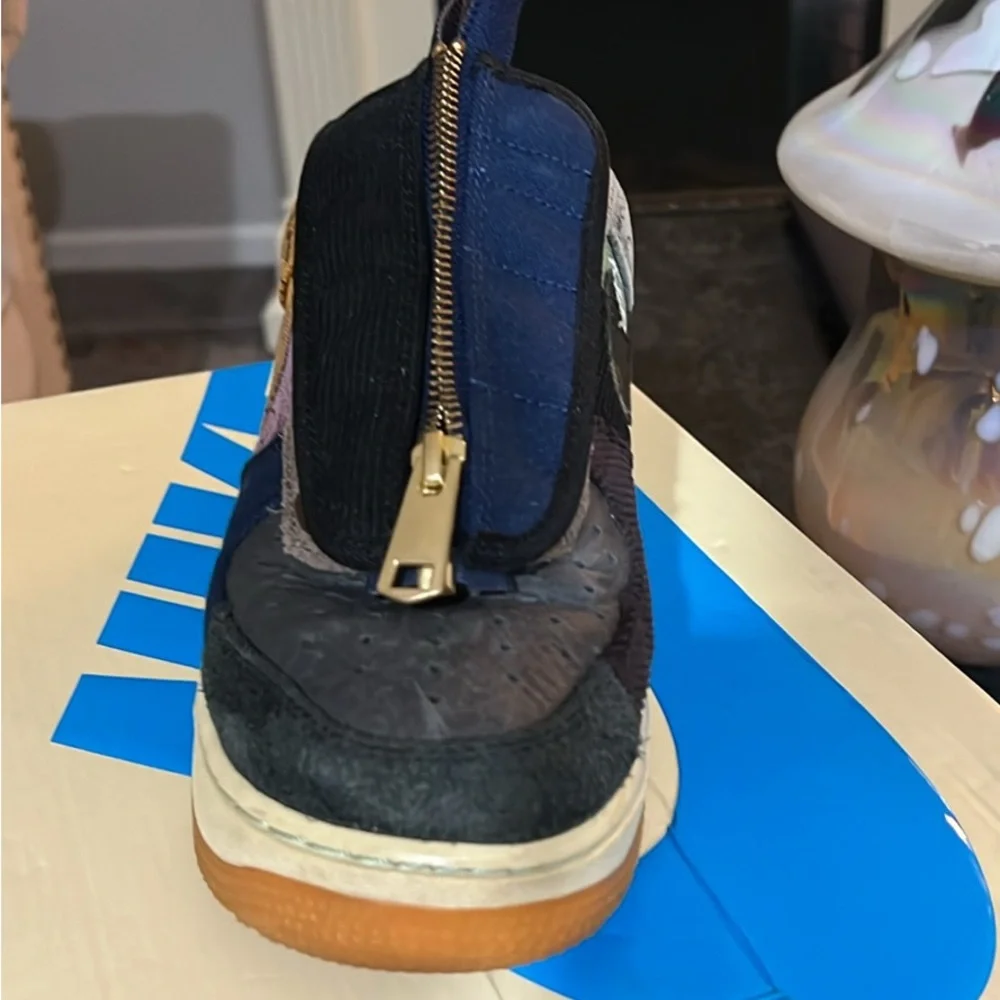 Men's Travis Scott cactus jack Air Force 1 low - Picture 2 of 7